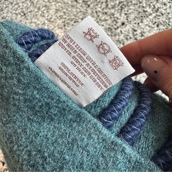 Elaine Smith Outdoor Ripple Deep Sea Outdoor Pillow - Picture 5 of 5